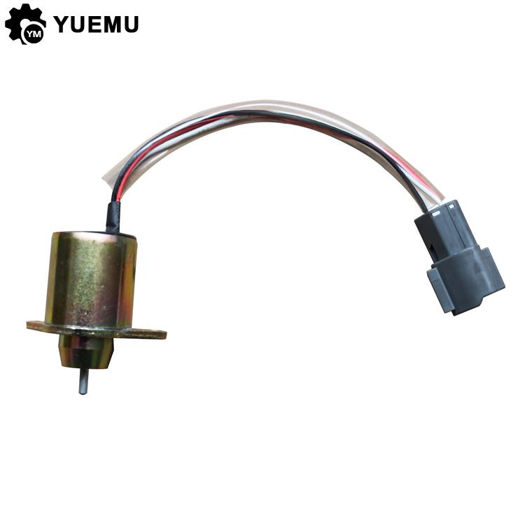Flameout Solenoid Valve Y11923377931 for Yanmar Flameout Solenoid Valve PC40-8