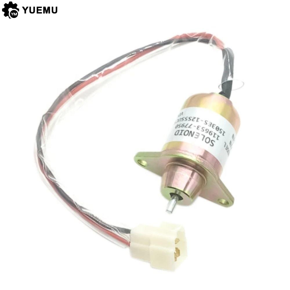 Flameout Solenoid Valve 1503ES-12S5SUC5C 1503ES12S5SUC5C for Yanmar Flameout Solenoid Valve R80