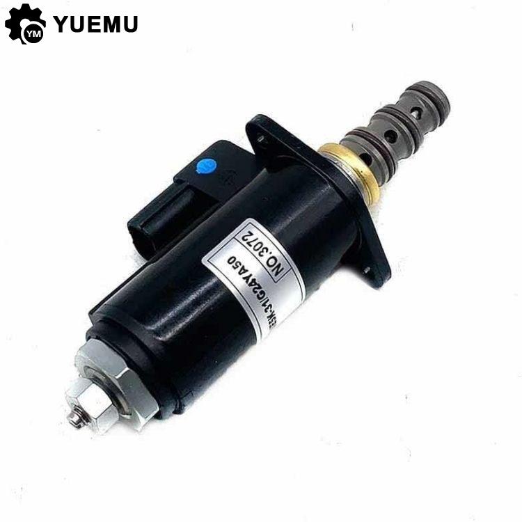 Rotary Brake Solenoid Valve YN35V00051F1 for Kobelco Rotary Brake Solenoid Valve SK200-8