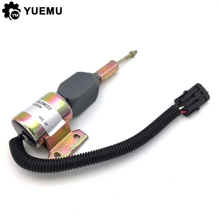 Flameout Solenoid Valve 3932530 for Hyundai Flameout Solenoid Valve R220-5