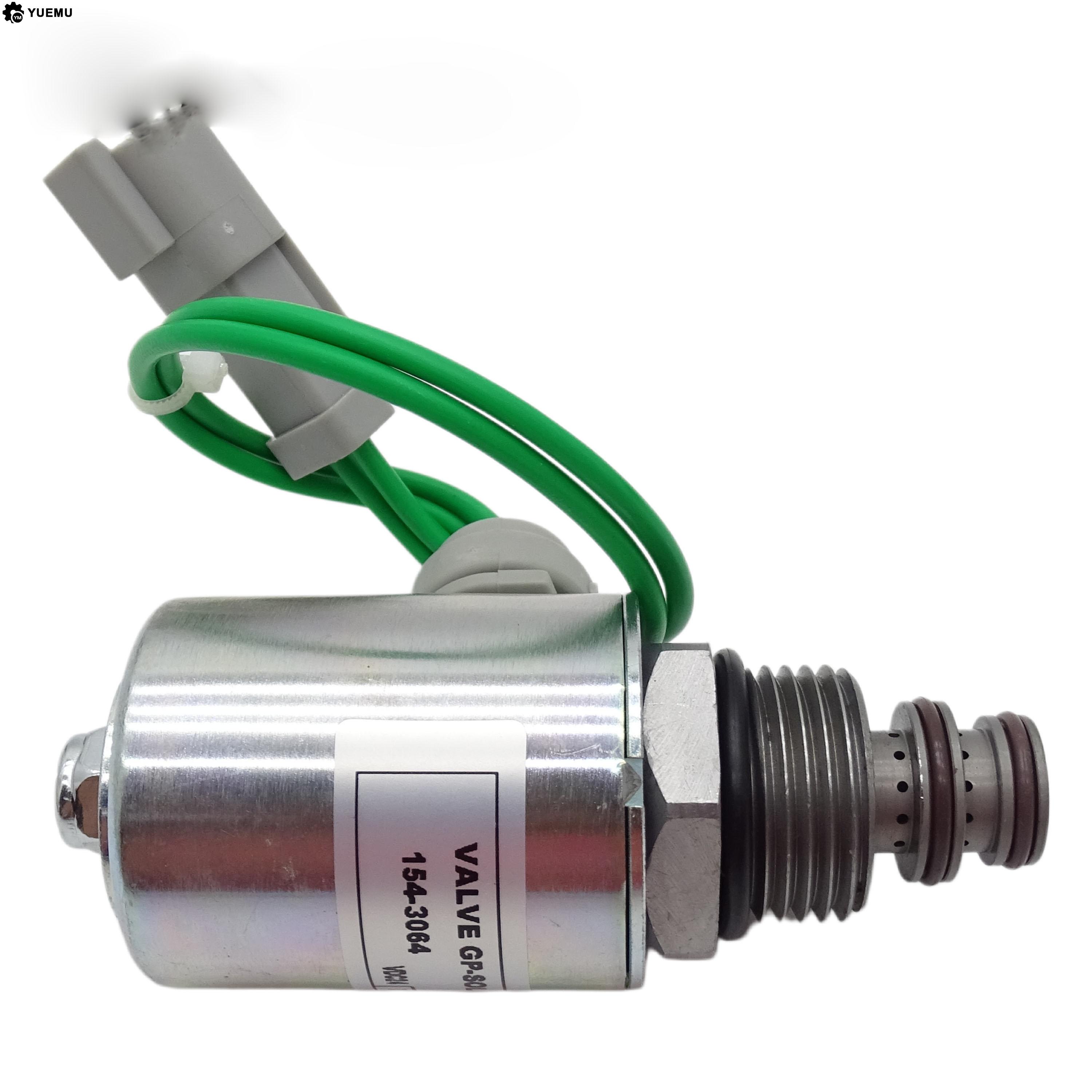 solenoid valve 154-3064 1543064 for CATERPILLAR 160K